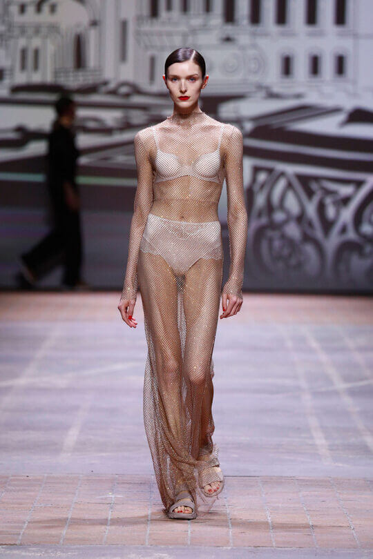 Kilian Kerner dress at MBFW