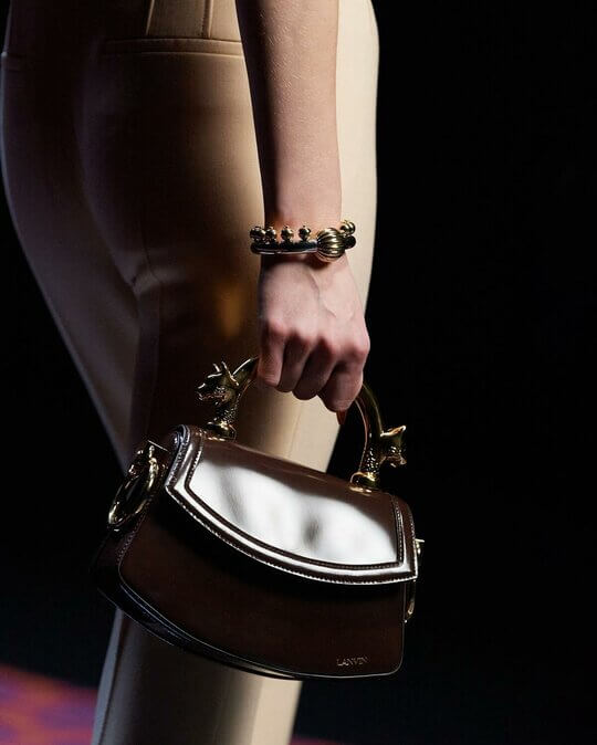 Handbags at the Lanvin show at PFW