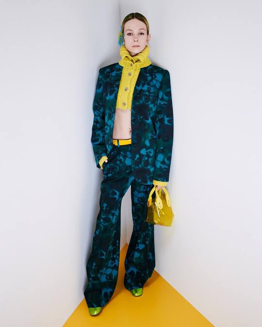 Crop top with pantsuit Nina Ricci