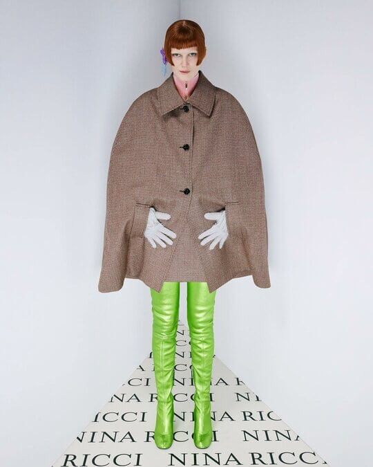 Nina Ricci wedge heeled boots