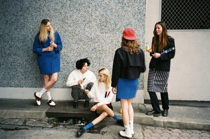 Images in the style of normcore