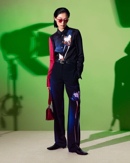 Floral prints in the Paul Smith collection