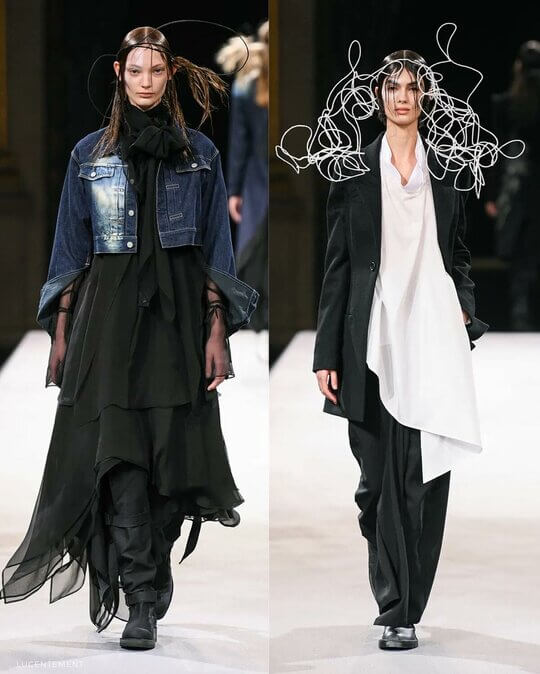 Yohji Yamamoto at Paris Fashion Week