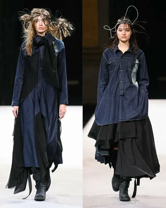 Yohji Yamamoto's new collection