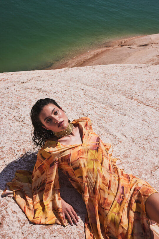 Fashionable beach tunic Cult Gaia
