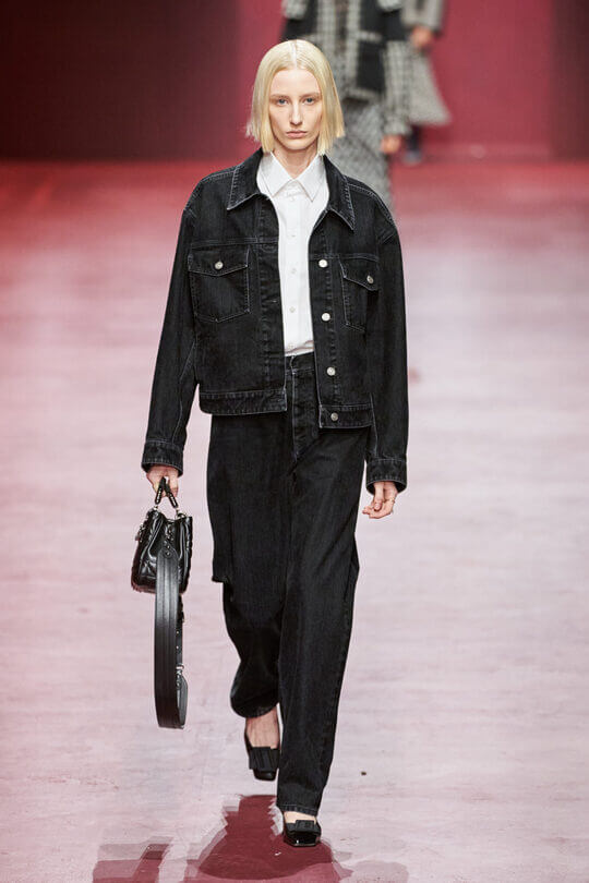 Women's Dior denim suit