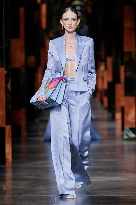 Fendi satin pantsuit