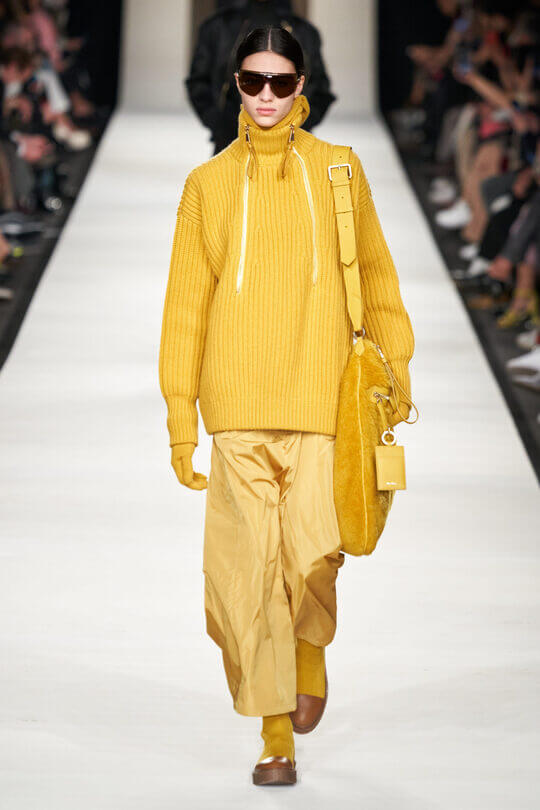 The meaning of yellow in clothing
