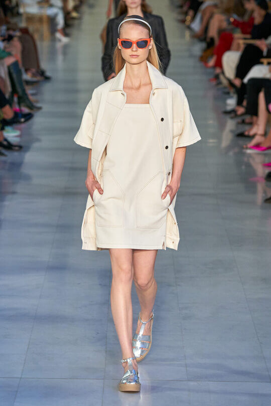 Suit with a Max Mara dress