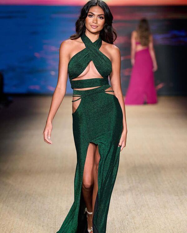 Abyss by Abby beach evening dress