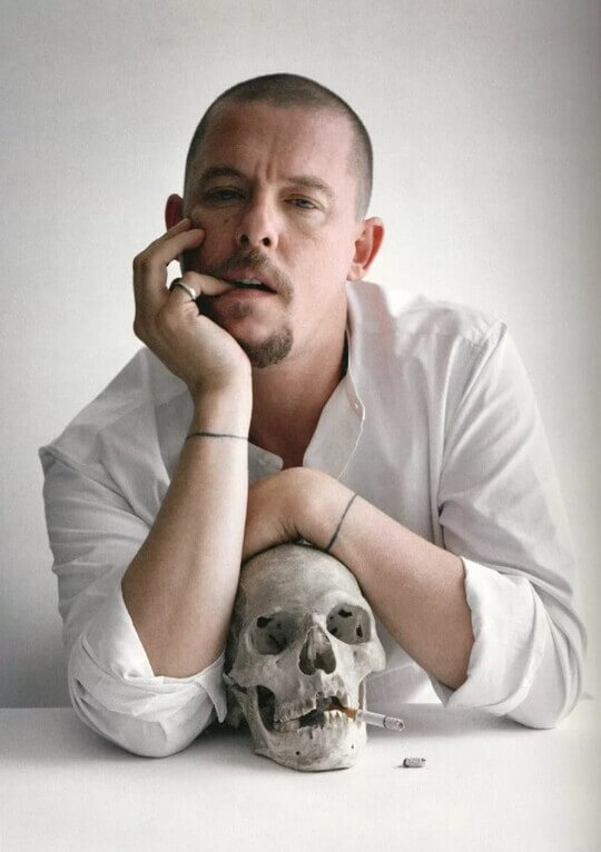 Fashion designer Alexander McQueen
