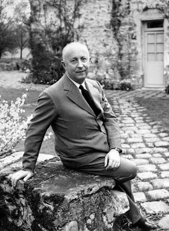 Fashion designer and founder of the fashion house Christian Dior