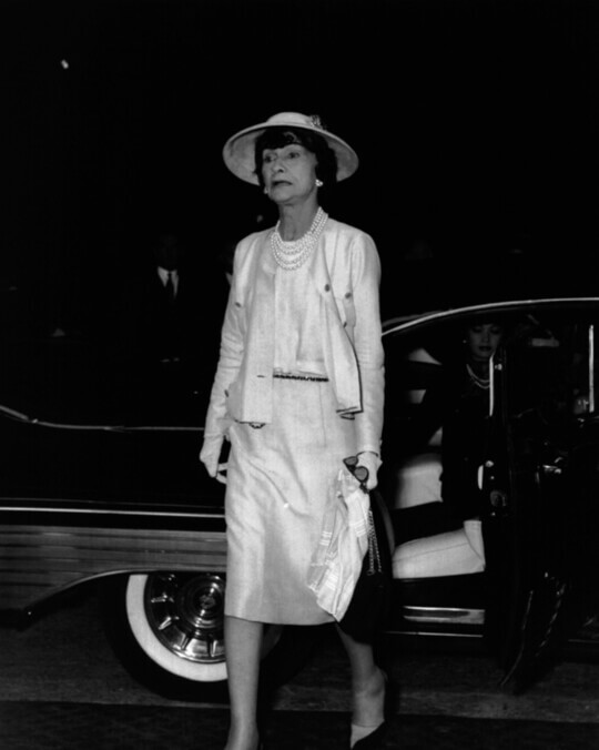 Coco Chanel is an example of pure gamine