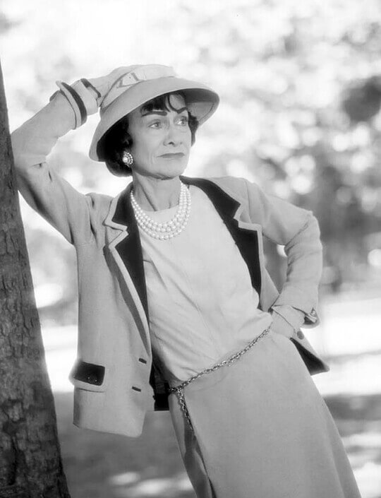 Fashion designer and founder of the fashion house Coco Chanel