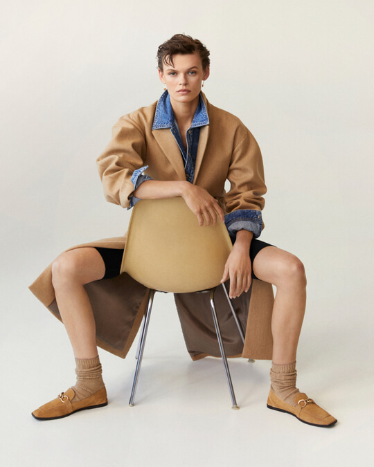 Socks in the Mango clothing collection