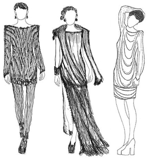 Soft dramatic Kibbe body type
