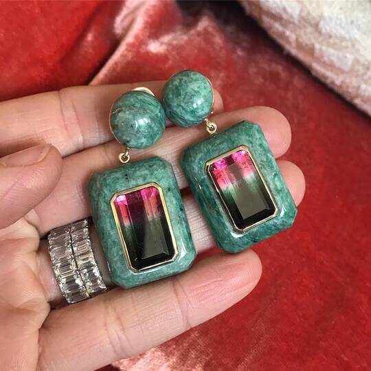 Stone Earrings