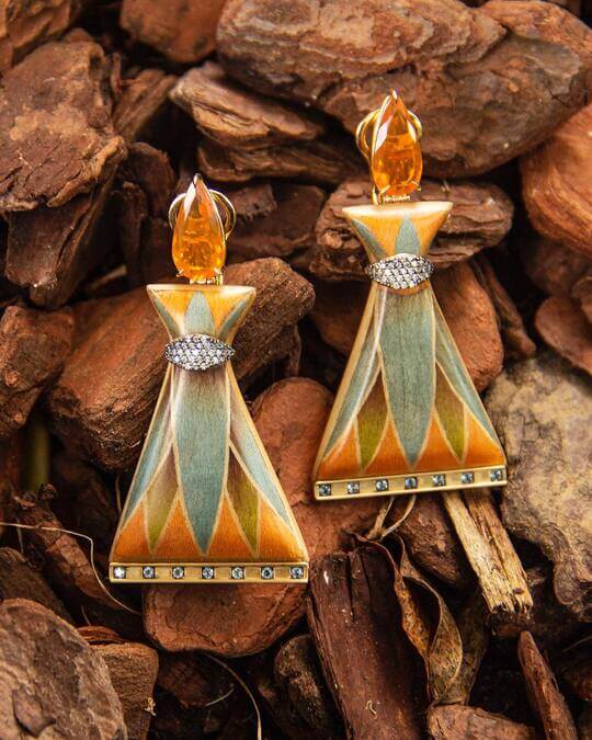Earrings by Silvia Furmanovich