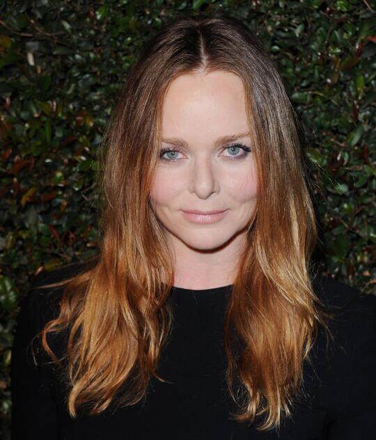 Fashion designer and founder of the clothing brand Stella McCartney