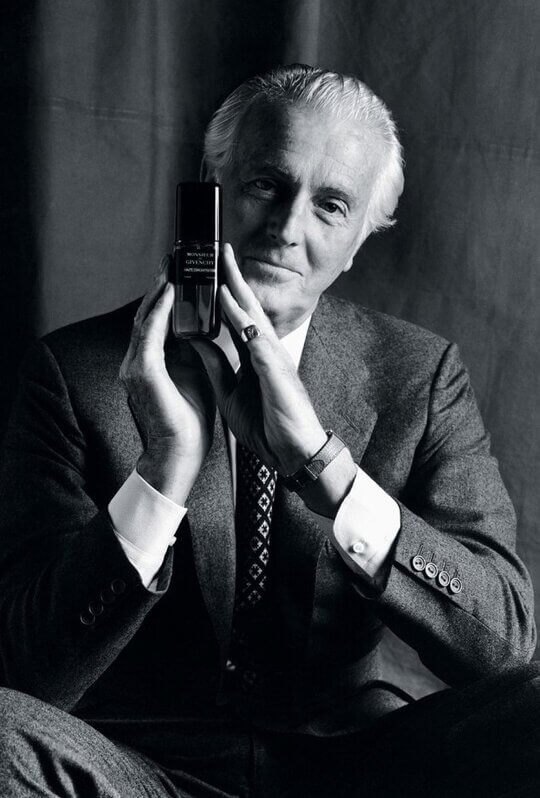 Founder of the fashion house and fashion designer Hubert de Givenchy