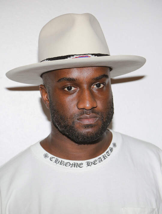 Fashion designer and founder of Off-White brand Virgil Ablo
