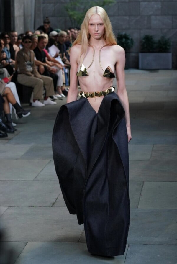 Area Conceptual Collection at New York Fashion Week Spring Summer 2023