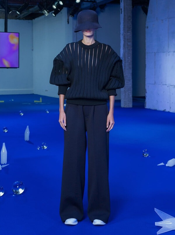 Knitwear in CFCL collection at Paris Fashion Week