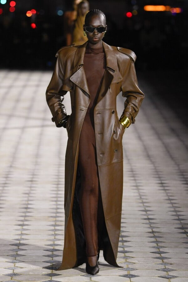 Saint Laurent presentation at Paris Fashion Week
