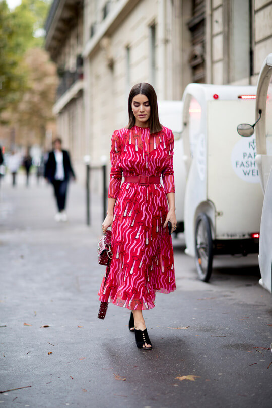 Dress for a theatrical romantic