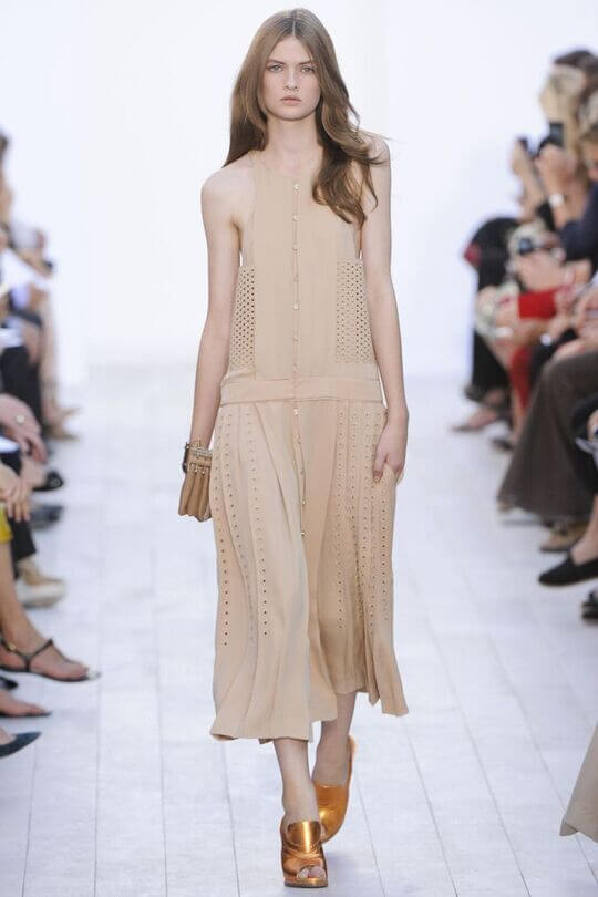 Dress by Chloe for the type of flamboyant natural