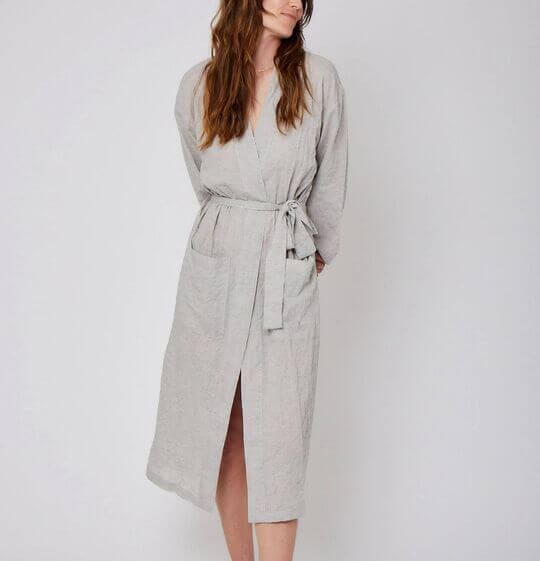 Home wrap dress