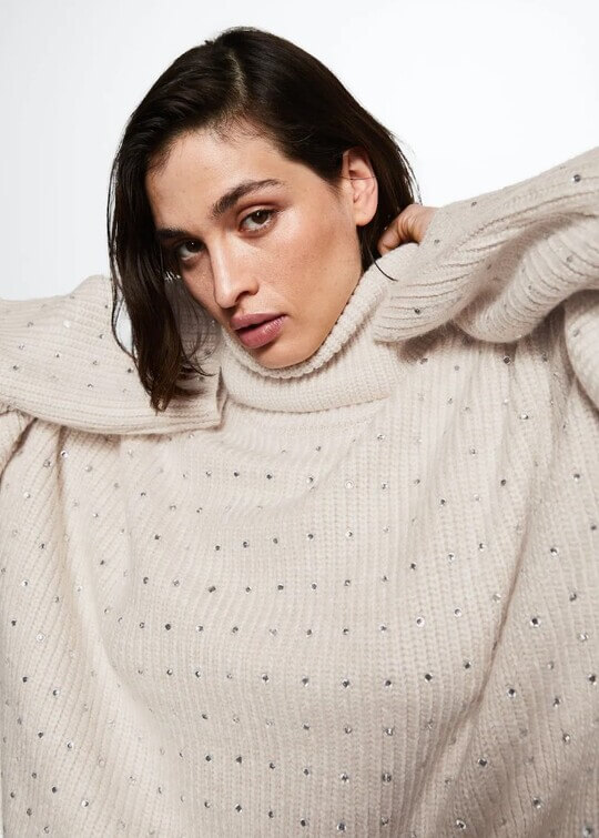 Mango oversize home sweater