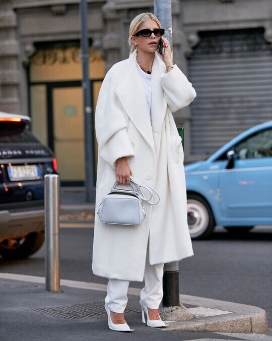 White Total look