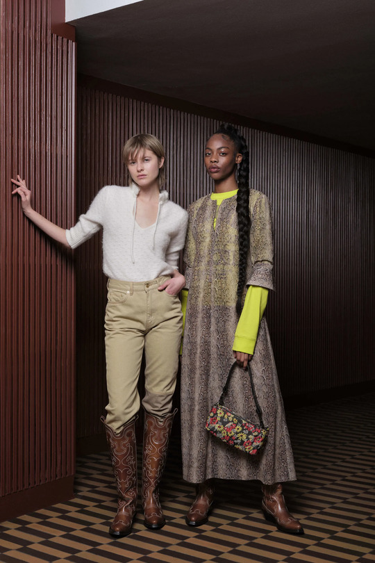 Ganni cowboy boots Winter 2023 Collection