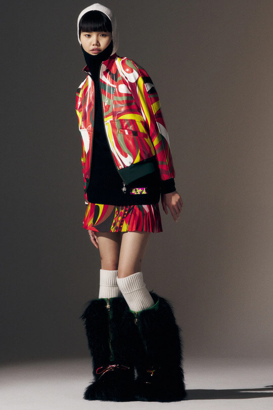 Trendy boots with fur on the outside Emilio Pucci