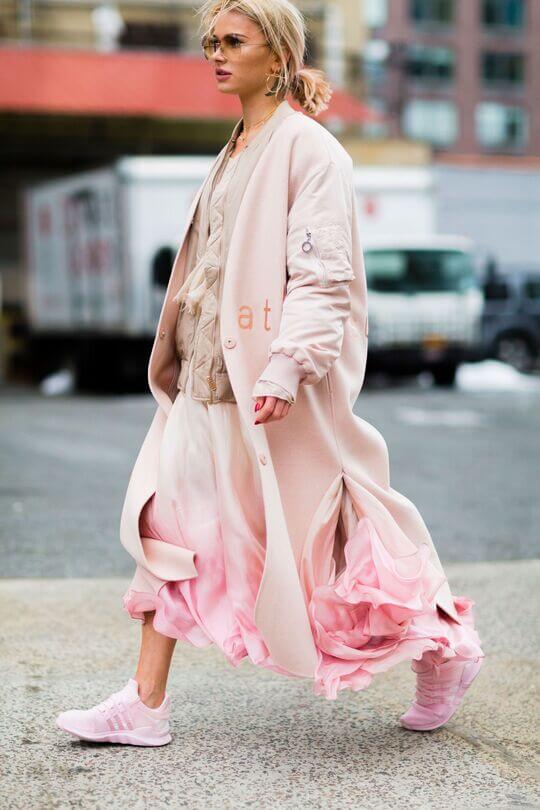 Stylish example of a monochrome look