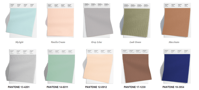 Pantone Institute's Spring/Summer 2023 Base Colors