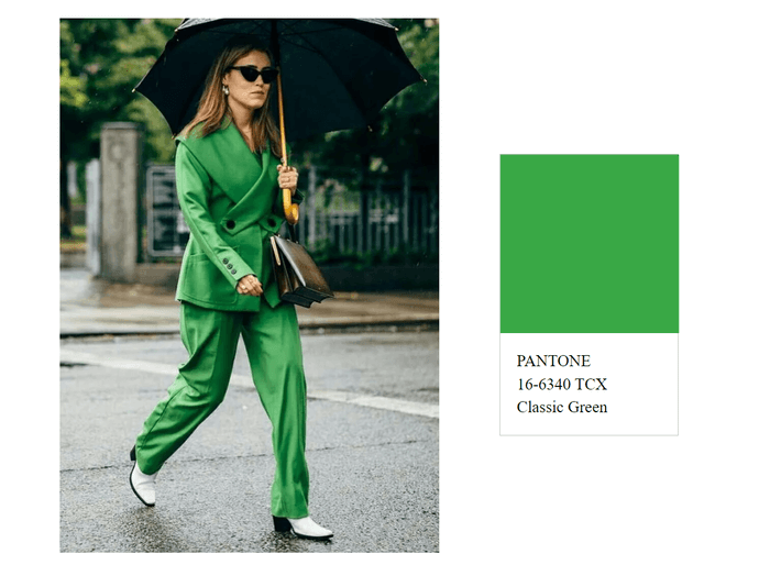 The newest color in our Spring/Summer 2023 collection! Vert