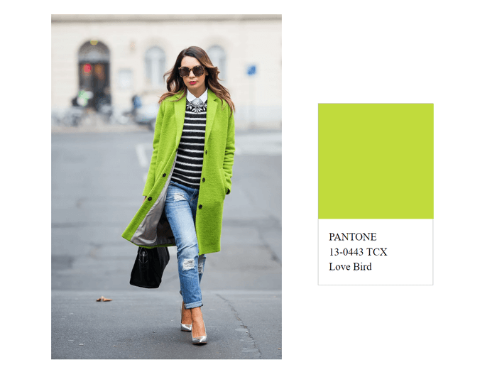Green with yellow undertones - the spring palette of summer 2023
