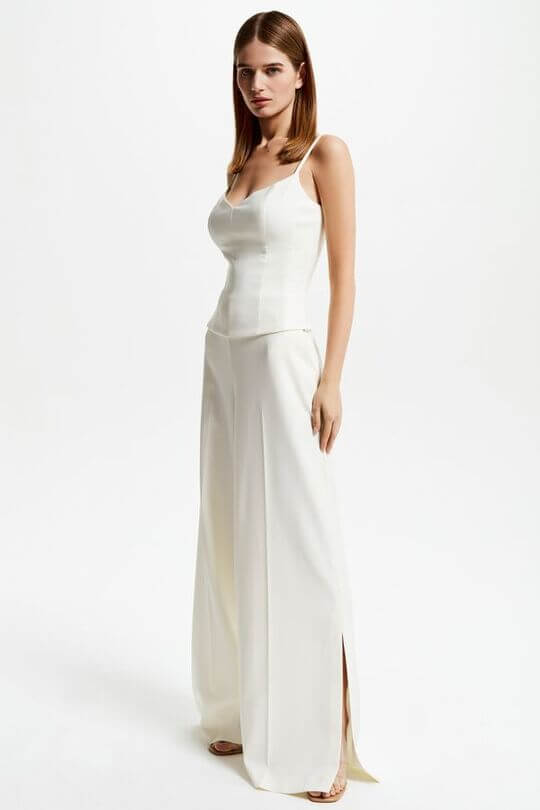 Love Republic palazzo with slits and top