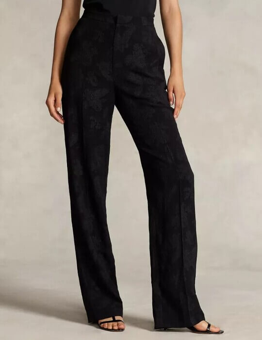 Ralph Lauren straight cut pants for hourglass figure type