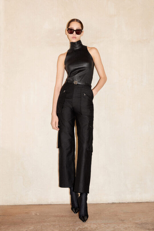 Amiri cargo pants with booties