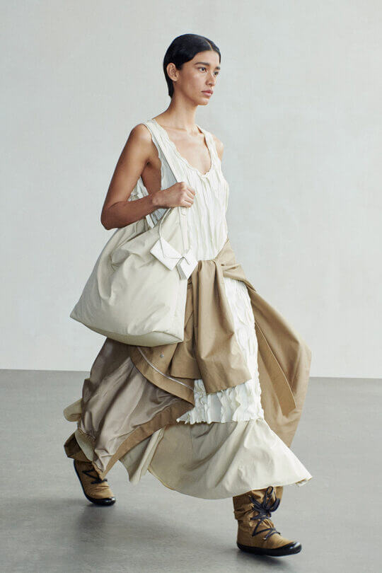 The Row's boho-inspired white shopper