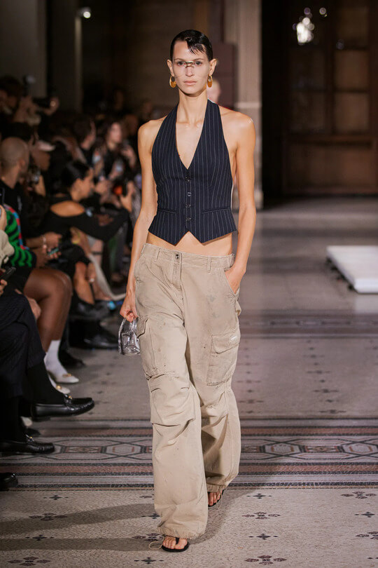 Coperni fashion show - cargo pants