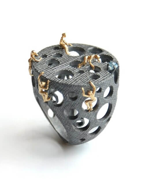 A ring in the style of conceptualism