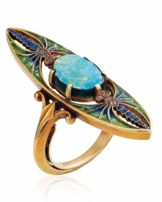 Art Nouveau ring