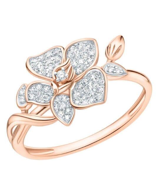 Romantic style ring