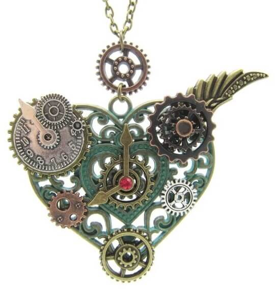 A steampunk pendant