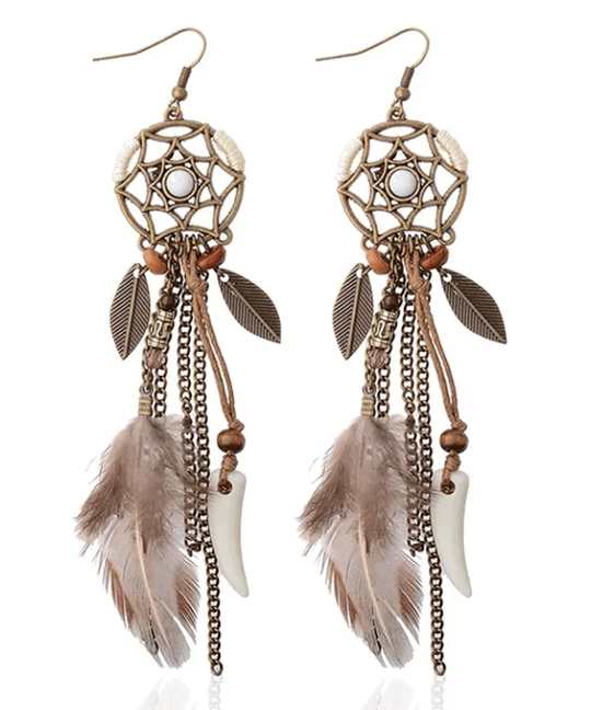 Boho style earrings