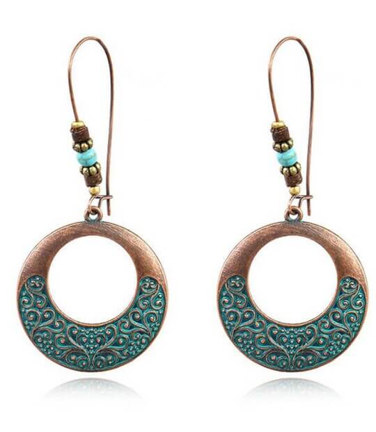 Ethno style earrings